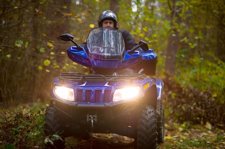 ATV Riding in Itasca County at Little Winnie Resort, Deer River, MN.