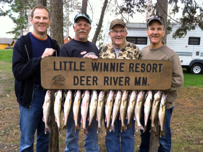 Fall Walleye Fishing in Minnesota at Little Winnie Resort